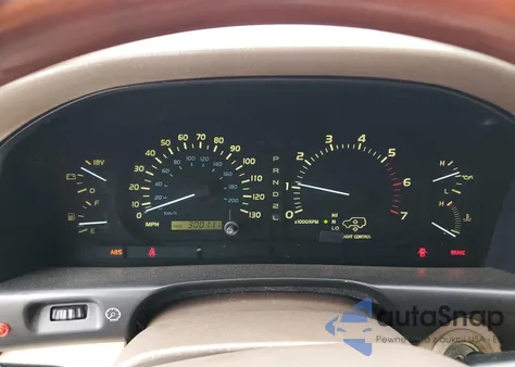 1999 Lexus Lx 470 из США, поврежденный, VIN JT6HT00W8X0049799